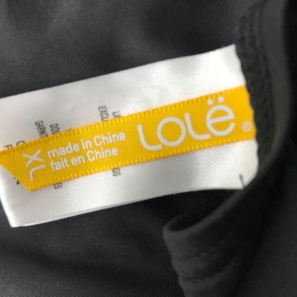 SOLD!!!  Lole Tankini Top, Black, Size XL. - Picture 10 of 10